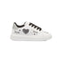 Sneakers bianche da bambina con glitter e borchiette 10 Baci, Scarpe Bambini, SKU k232000484, Immagine 0